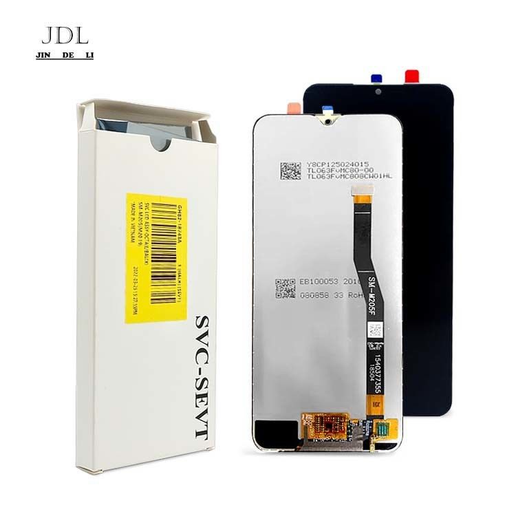Оптовая M20 LCD Pantalla Для SAMAUNG M20 Мобильный телефон сенсорный экран  M205 100% оригинальный новый сервисный комплект LCDS