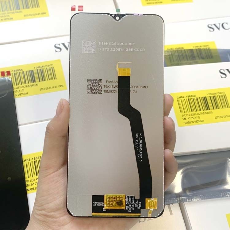 A10 Lcd LCD Для  A105 оптом Оригинальный новый сервисный комплект LCDS  A10 Мобильный телефон Экран дисплей Pantalla