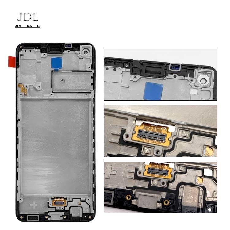 A21S LCD LCD с рамой для  A21S Оригинальный новый сервисный комплект LCDS  A217 Мобильный экран дисплея Pantalla