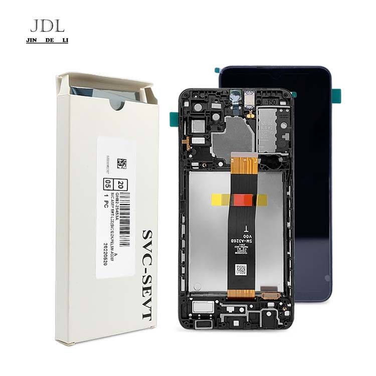 A326B ЖК-дисплей + рама Для  A32 5G Оригинальный сервисный пакет LCDS  A326B Мобильный телефон Сенсорный экран Pantalla
