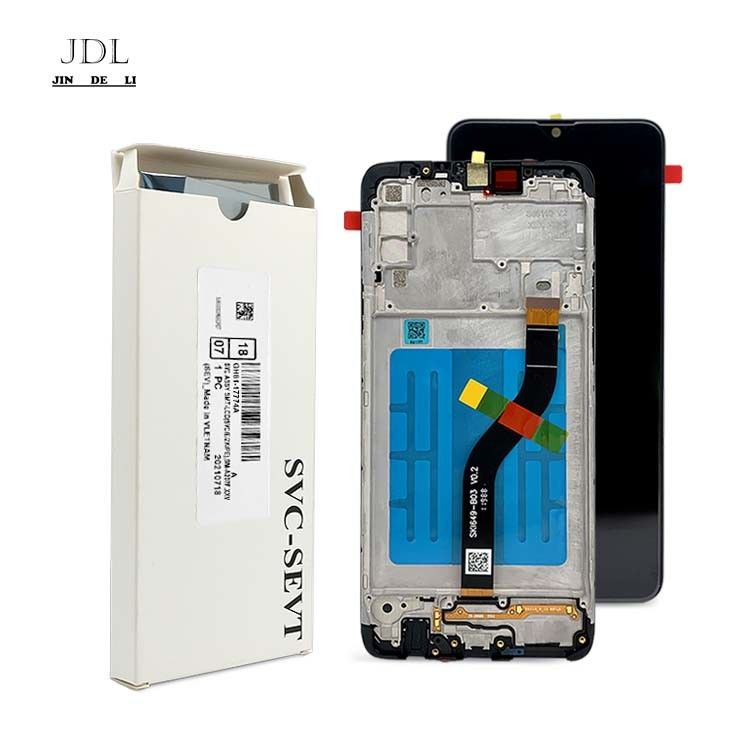 A20S LCD lcd + Frame Для  A20S Оригинальный сервисный пакет LCDS дисплей  A207 Мобильный экран телефона Pantalla