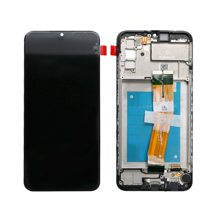 Оптовая продажа A02S LCD LCD с рамой для  A02S Фабричный сенсорный экран дисплей  A025 Сервисный комплект LCDS Pantall