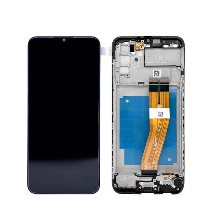 Оригинальный сервисный комплект A03S LCD с рамой для  a03s Мобильный экран телефона  A037 высокое качество Pantalla