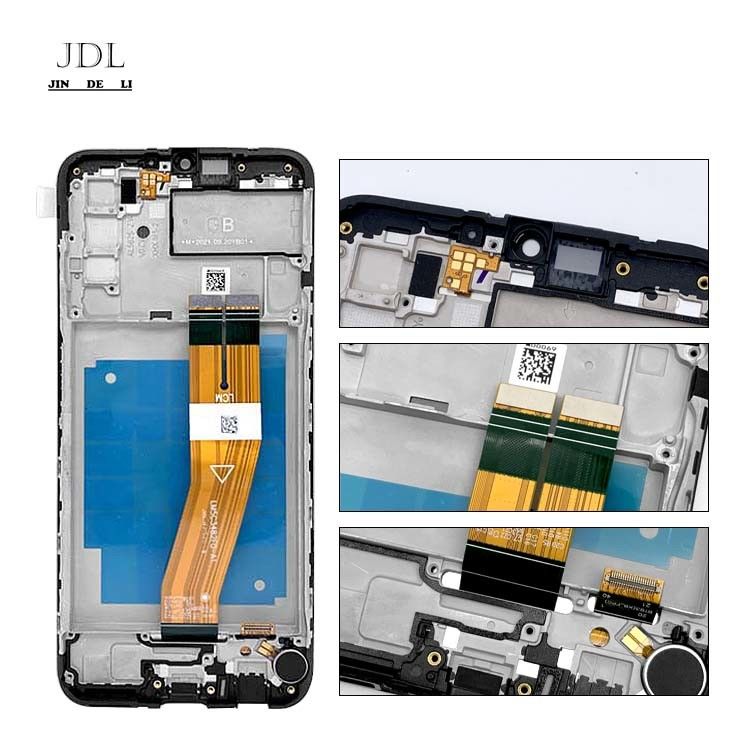 Оригинальный сервисный комплект A03S LCD с рамой для  a03s Мобильный экран телефона  A037 высокое качество Pantalla