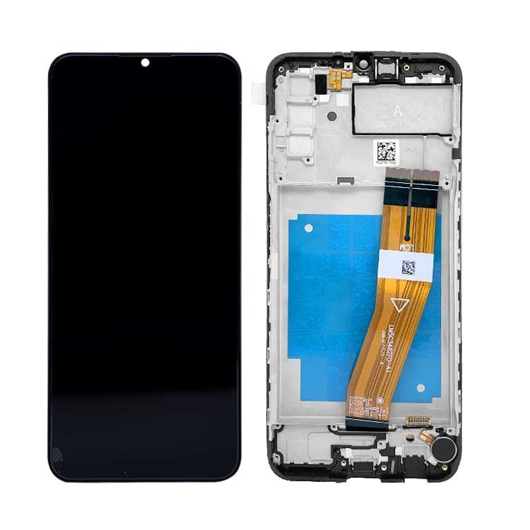 A03 LCD с рамой для  a03 оптовый экран мобильного телефона A035 оригинальный сервисный пакет LCDS дисплей Pantalla