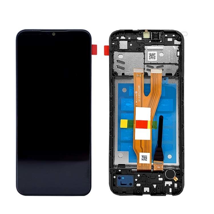Дисплей LCD-экран A03 Core с рамой для  a03 Core Оригинальный сервисный пакет LCDS  A032 Mobile Pantalla