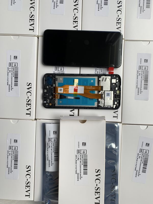 Дисплей LCD-экран A03 Core с рамой для  a03 Core Оригинальный сервисный пакет LCDS  A032 Mobile Pantalla