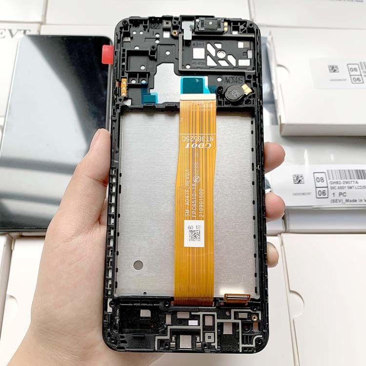 A04S LCD LCD с рамой для  a04s Оригинальный сервисный комплект LCDS  A047 Мобильный экран дисплея Pantalla
