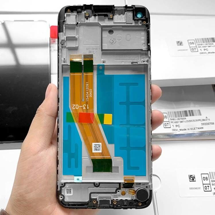 A11 Lcd Screen Pantalla With Frame For  A11 Оригинальный новый мобильный экран  A115 Сервисный пакет LCDS дисплей
