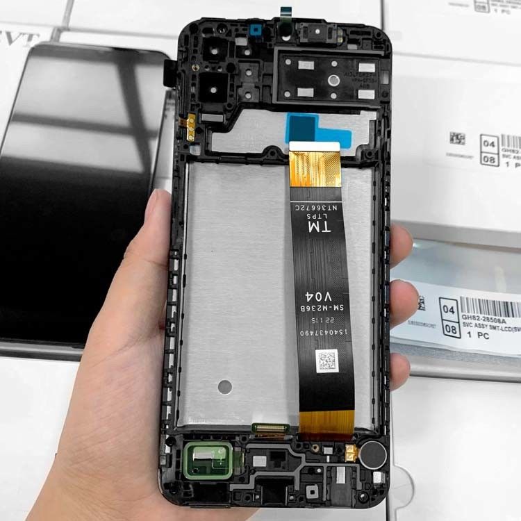 Производственный экран LCD Pantalla для  A13S Оригинальный экран мобильного телефона Pantalla  A137 Сервисный комплект LCD