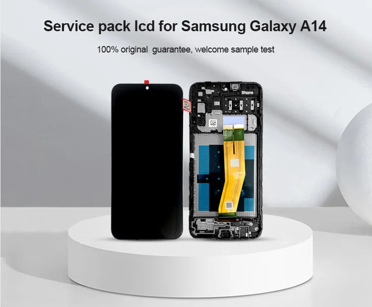 A14 4G LCD с рамой для  A145P Мобильный телефон сенсорный Pantalla  A145R сервисный пакет LCDS дисплей