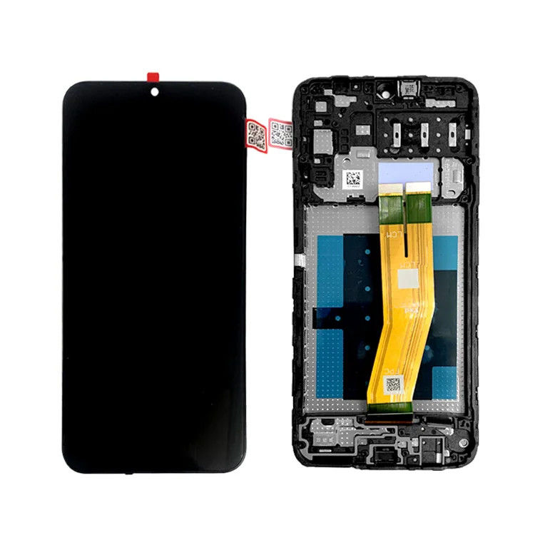 A14 4G LCD с рамой для  A145P Мобильный телефон сенсорный Pantalla  A145R сервисный пакет LCDS дисплей