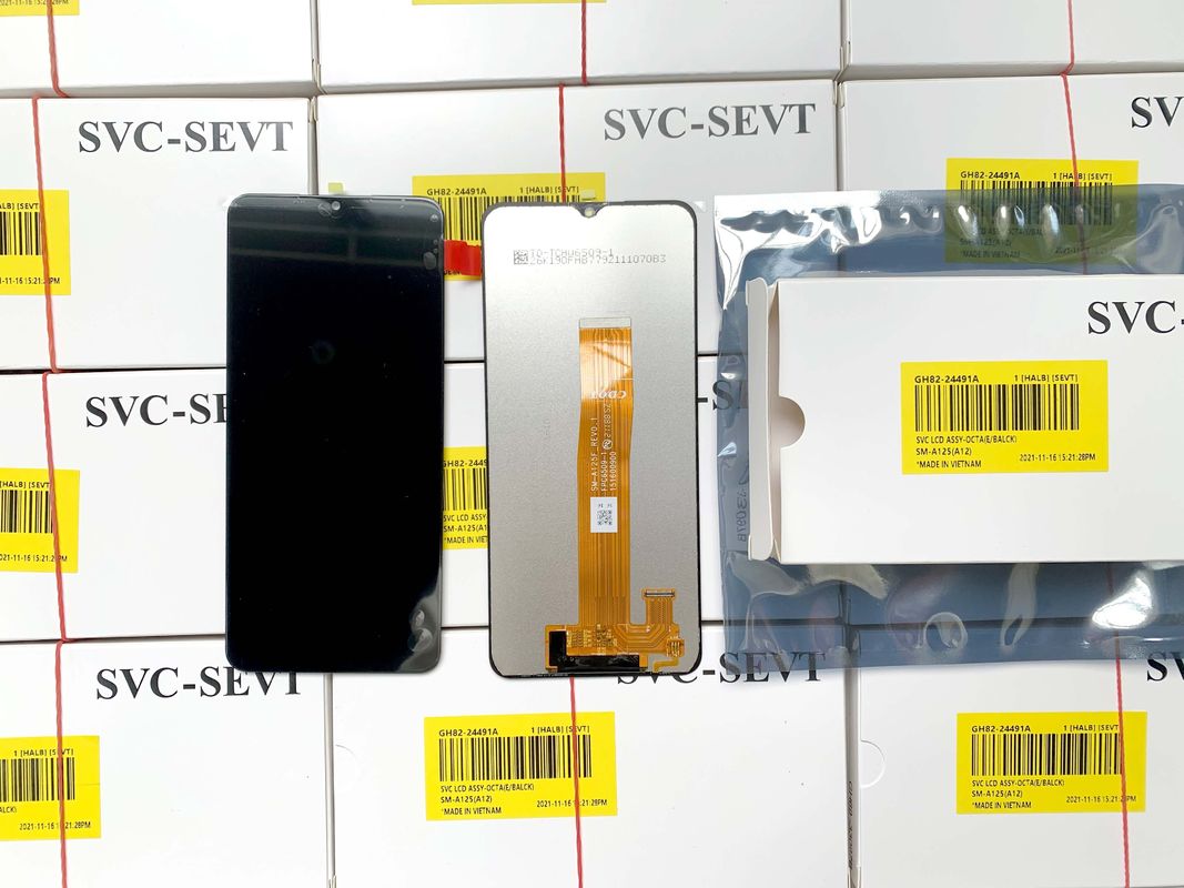 Черный A12 LCD Замена для мобильного дисплея Отправка EMS FEDEX UPS DHL TNT