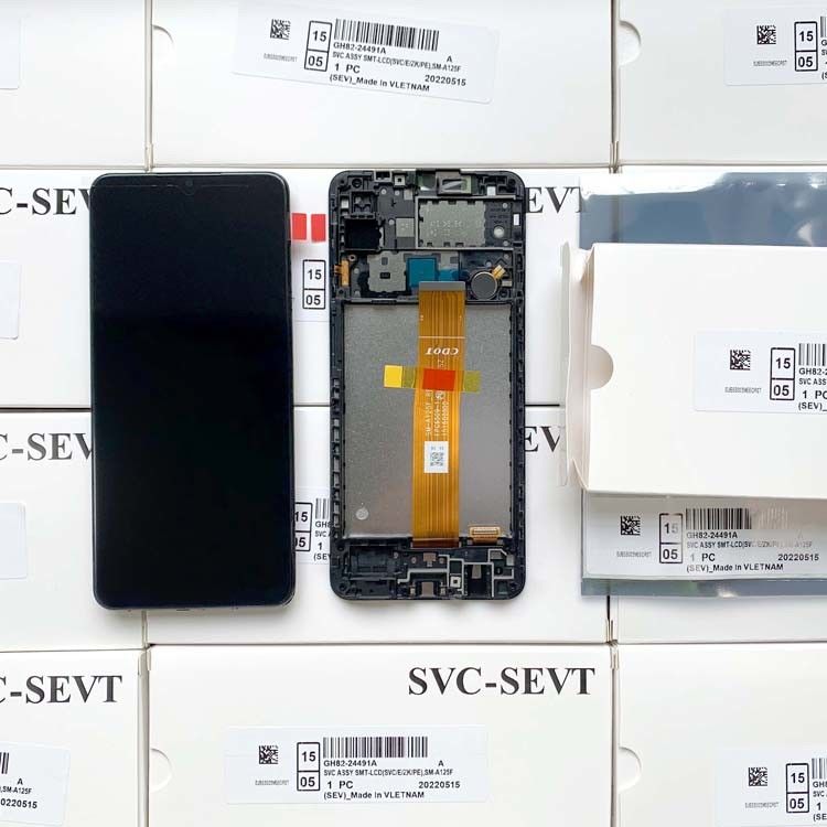 A12/A125 оригинальный сервисный комплект LCD без рамы для   a04e LCD дисплей фабрика прямая продажа