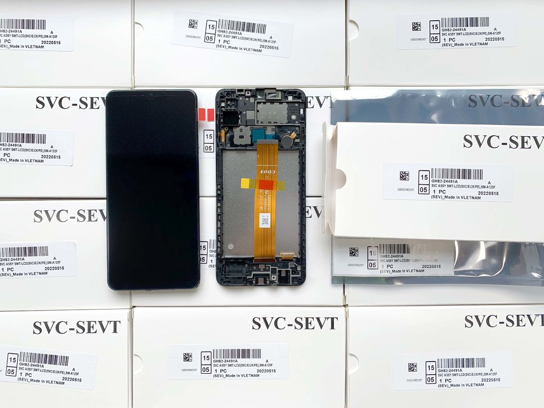 A12/A125 оригинальный сервисный комплект LCD без рамы для   a04e LCD дисплей фабрика прямая продажа