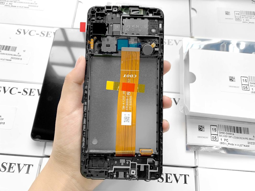 A12/A125 оригинальный сервисный комплект LCD без рамы для   a04e LCD дисплей фабрика прямая продажа