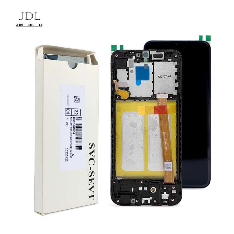 100% оригинальный новый телефон LCD + рама Для  A20e A202 Мобильный экран дисплея  A10e A102 Сервисный комплект LCD