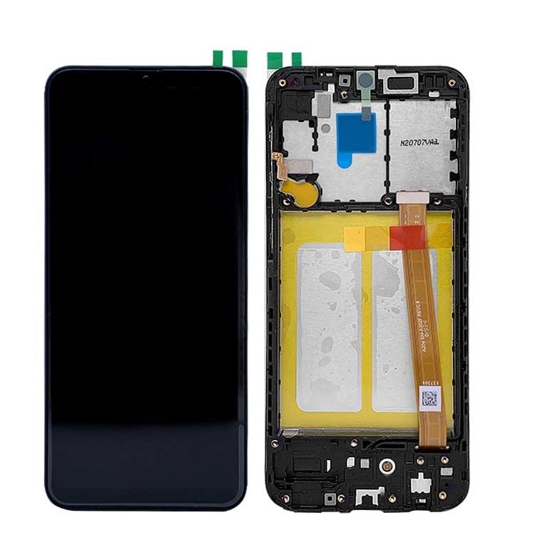 100% оригинальный новый телефон LCD + рама Для  A20e A202 Мобильный экран дисплея  A10e A102 Сервисный комплект LCD