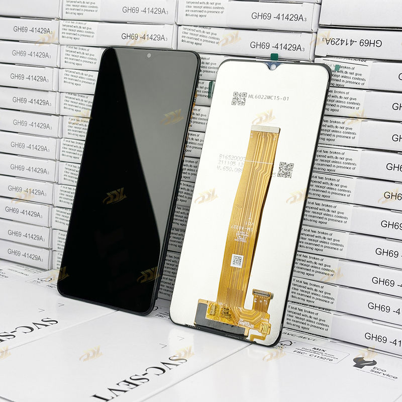 Мобильный телефон A02 Замена ЖК-экрана 6,5 дюйма с высоким контрастом Svc ЖК-экраны мобильных телефонов