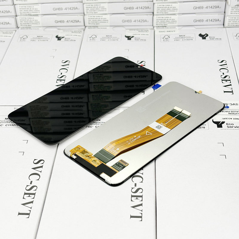 Оригинальный A03S Замена экрана LCD без рамы 0,08kg 1600X720 пикселей Pantalla Lcd Телефонные экраны Factory