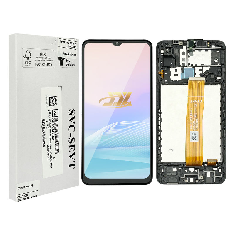 A125 Оригинальный Lcd Panatlla с рамой Для  a125 Сервисный комплект LCDS Экран  A125 Мобильный телефон сенсорный дисплей