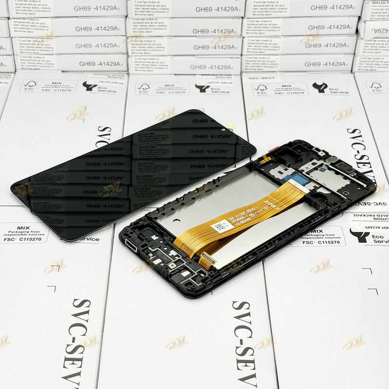 A125 Оригинальный Lcd Panatlla с рамой Для  a125 Сервисный комплект LCDS Экран  A125 Мобильный телефон сенсорный дисплей