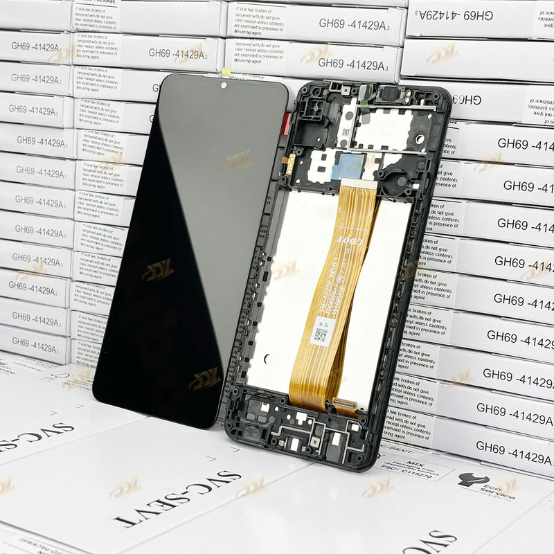 A125 Оригинальный Lcd Panatlla с рамой Для  a125 Сервисный комплект LCDS Экран  A125 Мобильный телефон сенсорный дисплей